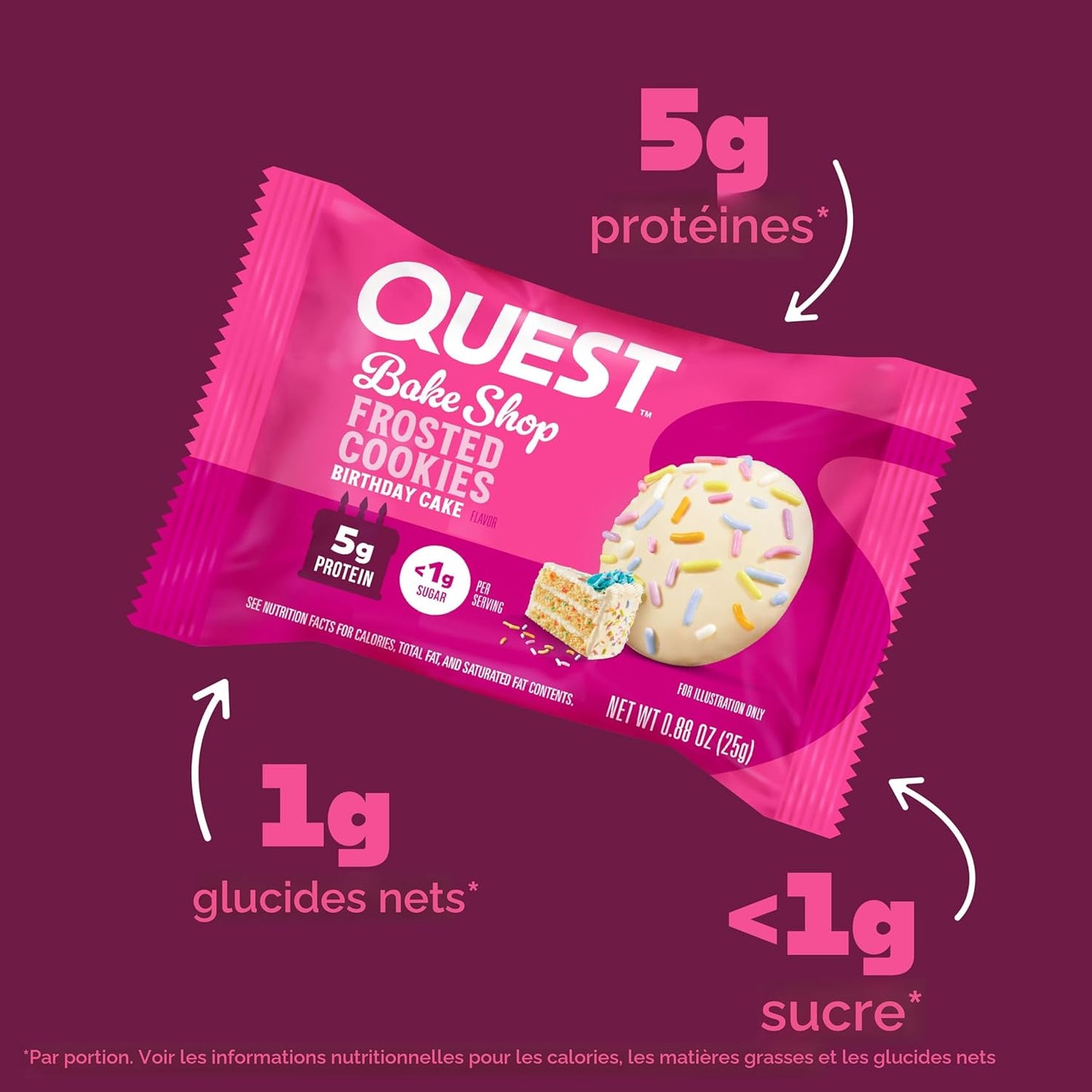 Quest Frosted Cookie