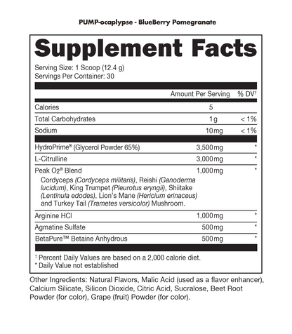 Bucked Up - Pump-Ocalypse-30 Servings