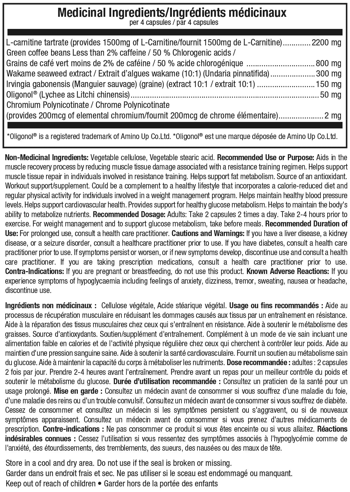 ATP Lab - Adiposlim - 120 capsules