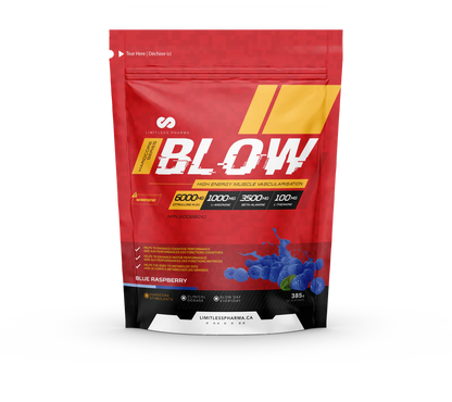 Limitless Pharma - Blow Pre-Workout - 385g - 9 saveurs