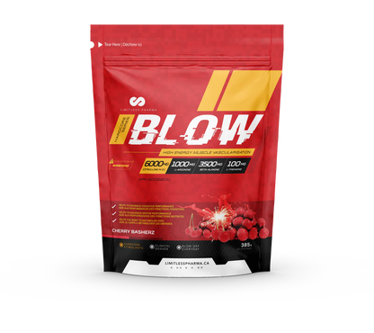 Limitless Pharma - Blow Pre-Workout - 385g - 9 saveurs