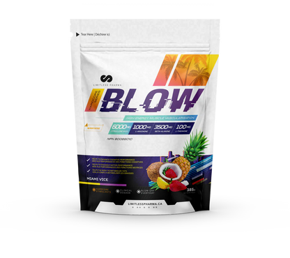 Limitless Pharma - Blow Pre-Workout - 385g - 9 saveurs
