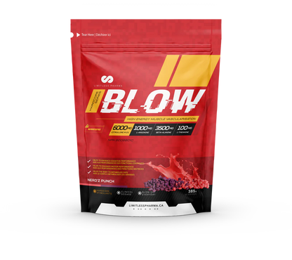 Limitless Pharma - Blow Pre-Workout - 385g - 9 saveurs