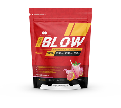 Limitless Pharma - Blow Pre-Workout - 385g - 9 saveurs