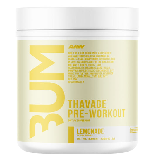 Raw - BUM Thavage Pre-Workout - 518G