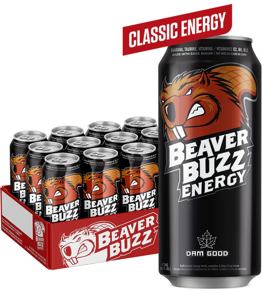 Beaver Buzz - Boisson Énergisante RTD