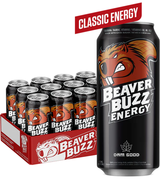 Beaver Buzz - Boisson Énergisante RTD