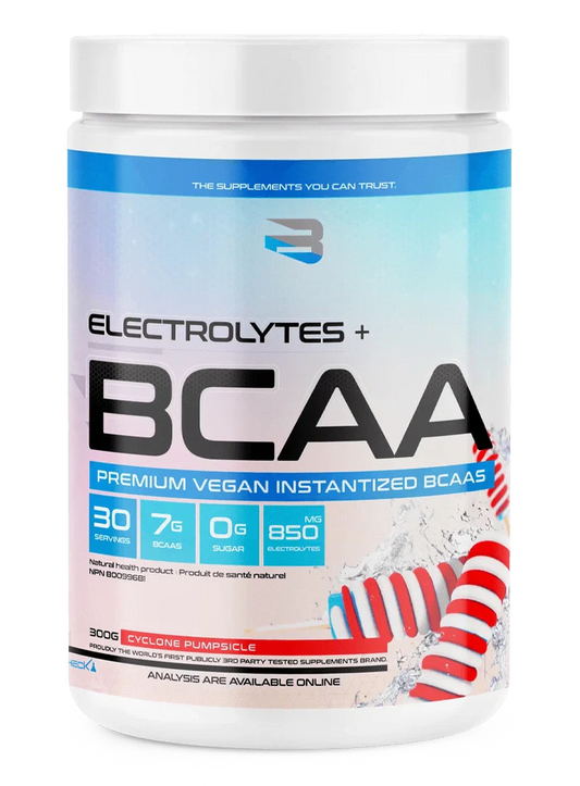Believe - Électrolyte + BCAA - 30 portions - 5 saveurs
