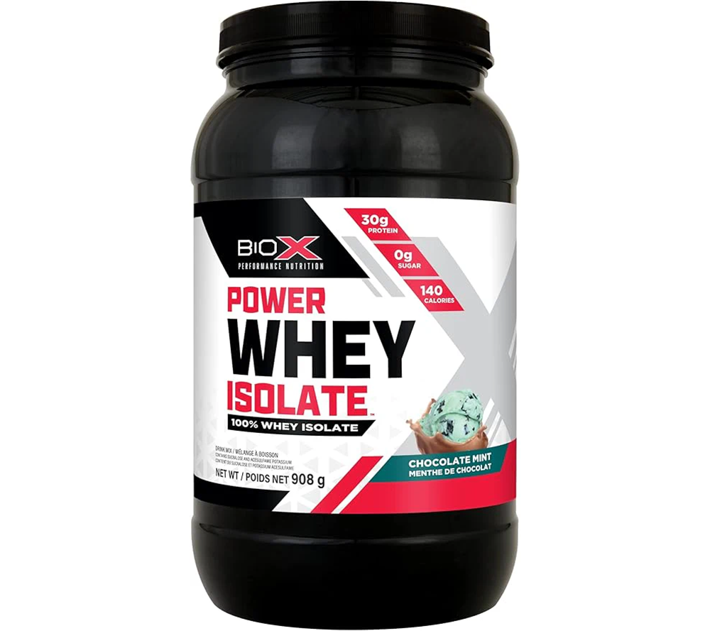 BioX - Power Whey Isolate - 2lbs - 7 saveurs