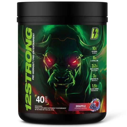 Bull Nutrition - 12strong Pre workout 730g