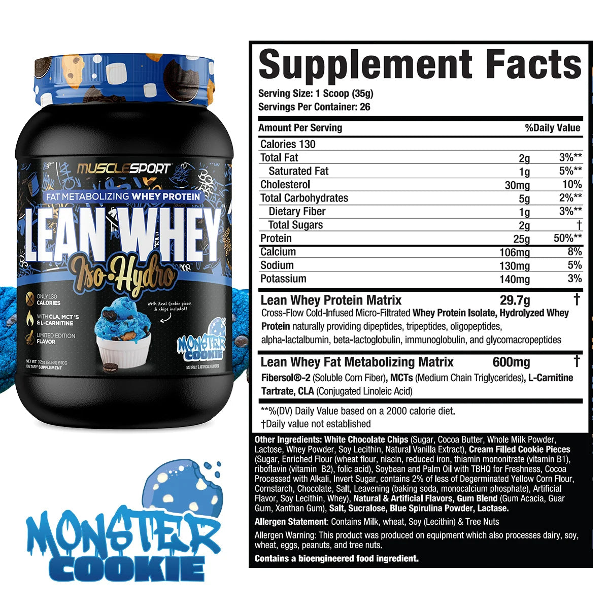 Muscle Sport - LEAN WHEY ISO-HYDRO