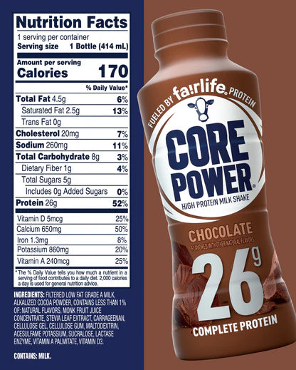 Fairlife -  Core Power RTD