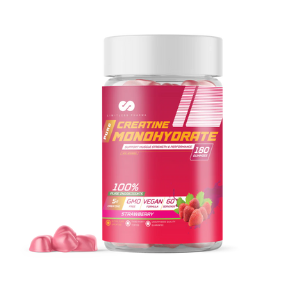 Limitless Pharma - Gummies Creatine-60 Servings