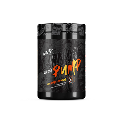 NutriFitt Carnage Pump-21 servings