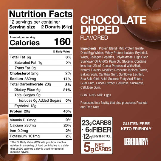 Legendary Protein Donuts - 60g