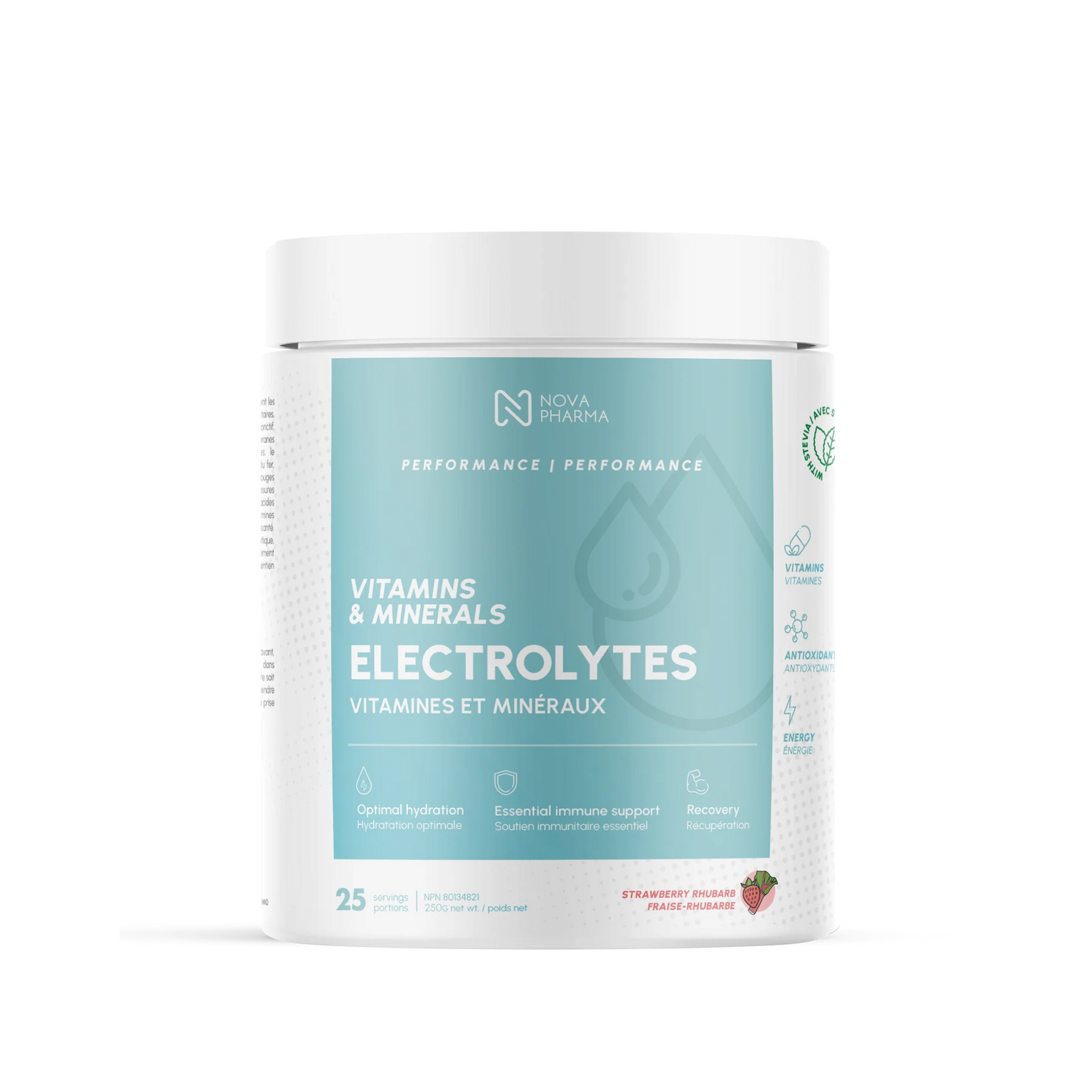 NovaPharma - Électrolytes 25 portions