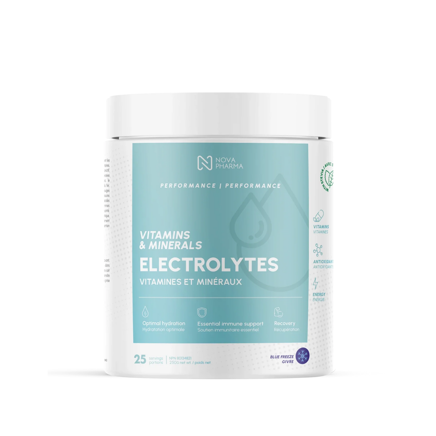 NovaPharma - Électrolytes 25 portions