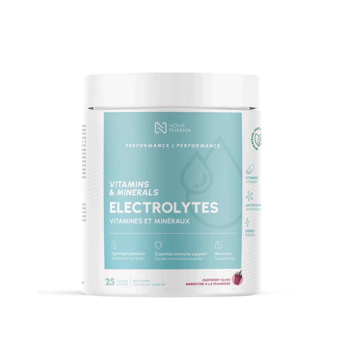 NovaPharma - Électrolytes 25 portions