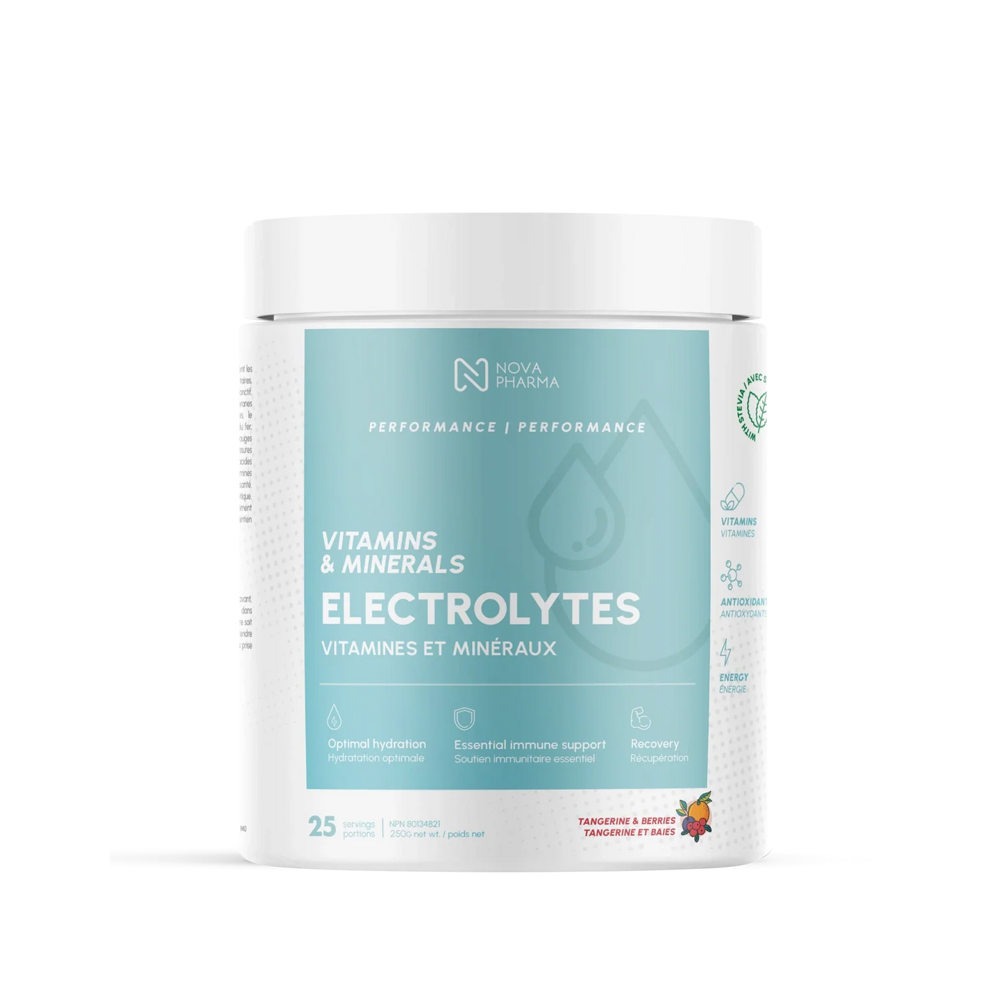 NovaPharma - Électrolytes 25 portions