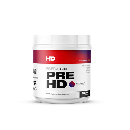 HD - Pre HD Elite sans Stim 30 portions - 3 saveurs