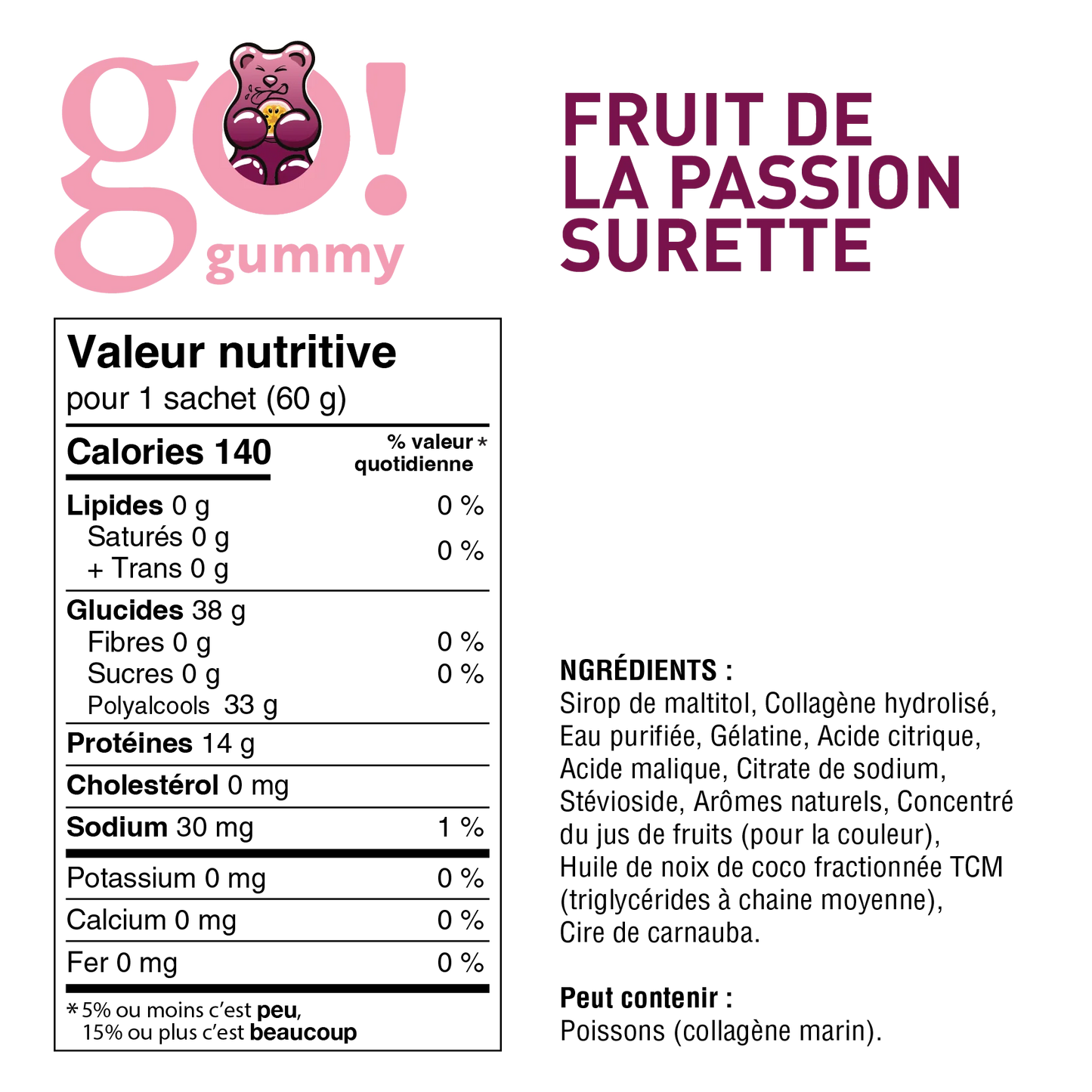 Go gummy - Protein