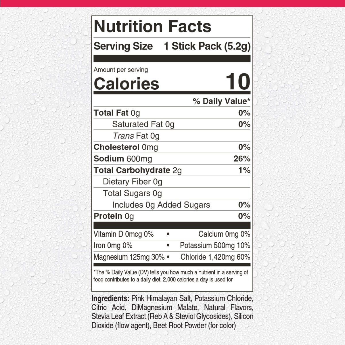 FitAid - Hydrate Electrolytes - 14 serving