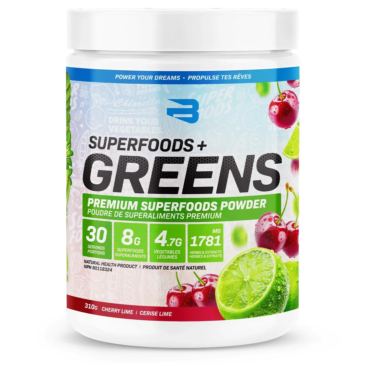 Believe - Superfoods + Greens  - 30 portions