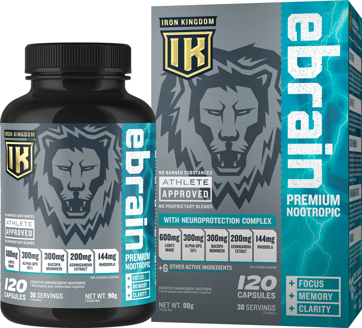 Iron Kingdom - Ebrain - 120 capsules