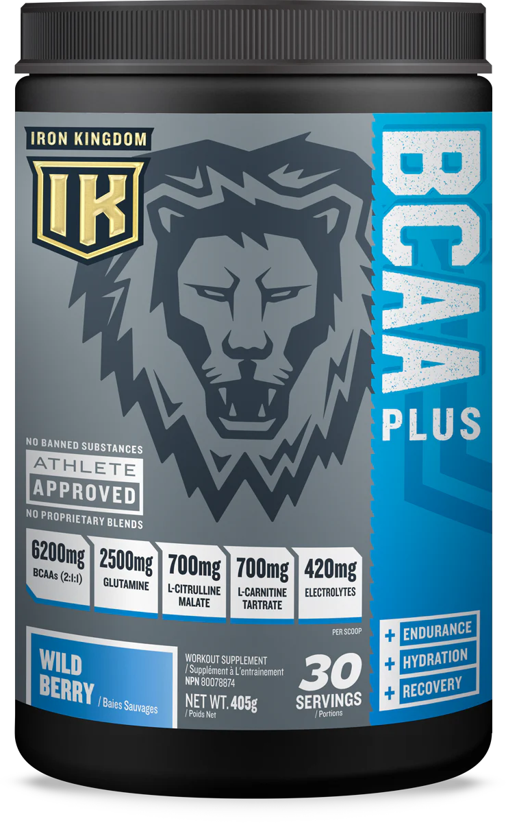 Iron Kingdom - BCAA Plus - 30 portions - 3 saveurs