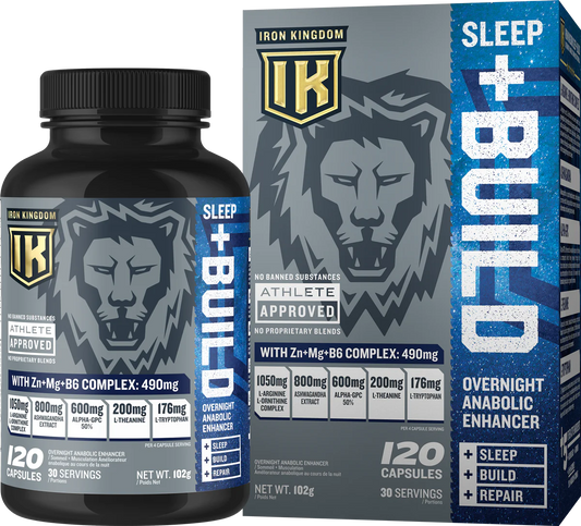 Iron Kingdom - Sleep + Build - 120 capsules