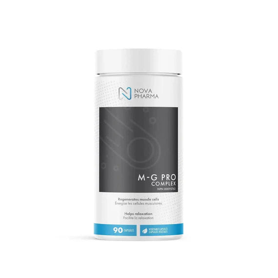 NovaPharma - M-G Pro Complexe de Magnésium - 90 capsules