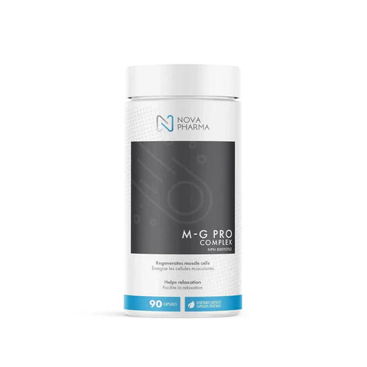 NovaPharma - M-G Pro Complexe de Magnésium - 90 capsules