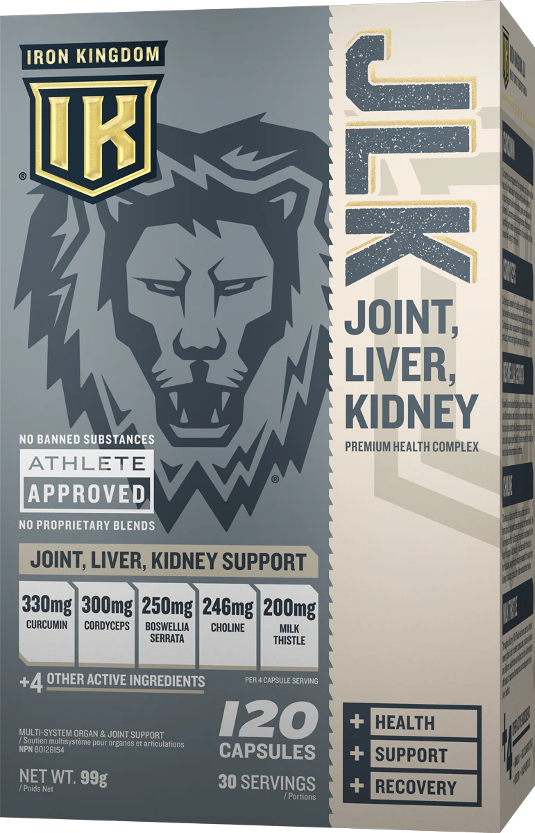 Iron Kingdom - Support de foie, rein et articulation (JLK) - 120 capsules