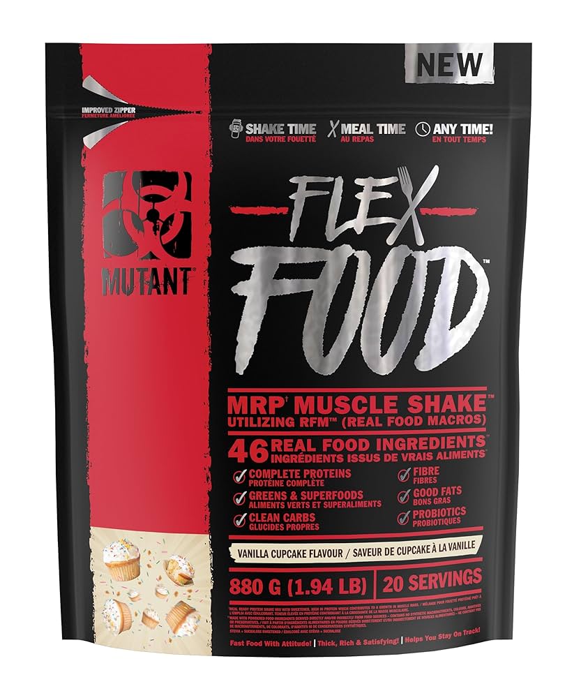 Mutant - Flex Food Vanilla cupcake - 880G