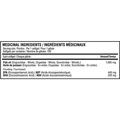 Believe - Omega 3 - 120 gelules