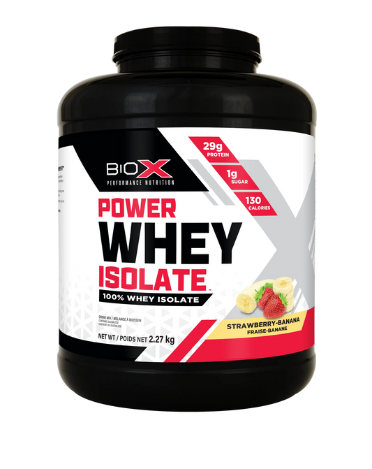 BioX - Power Whey Isolate - 8 saveurs 5lbs