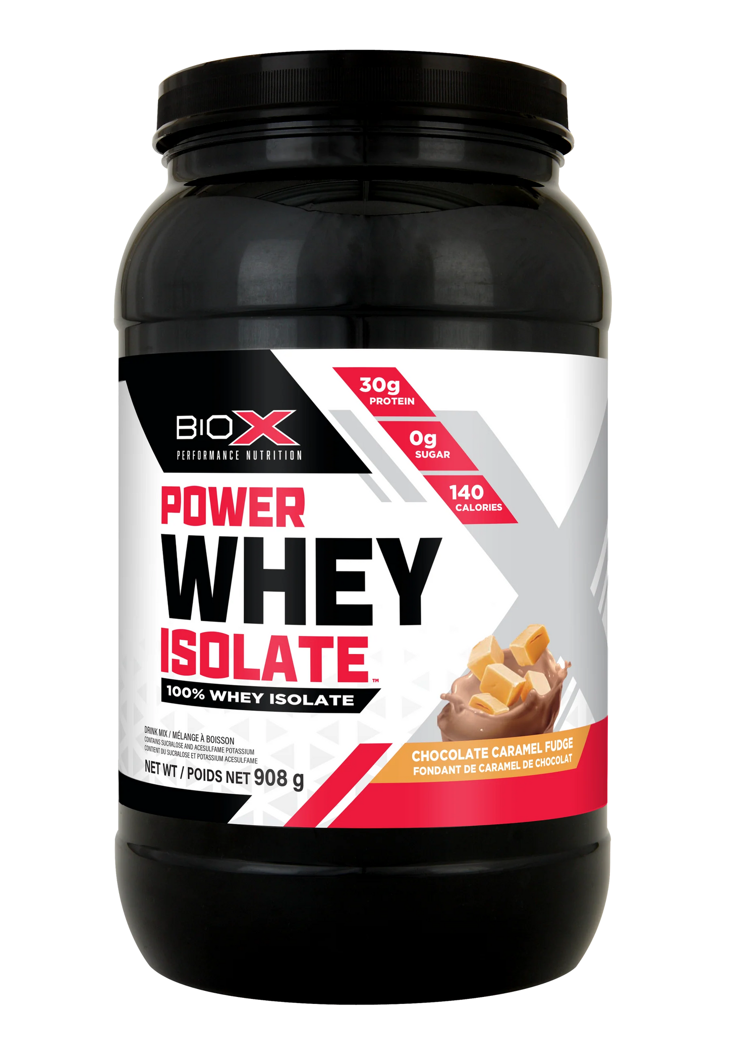 BioX - Power Whey Isolate - 2lbs - 7 saveurs