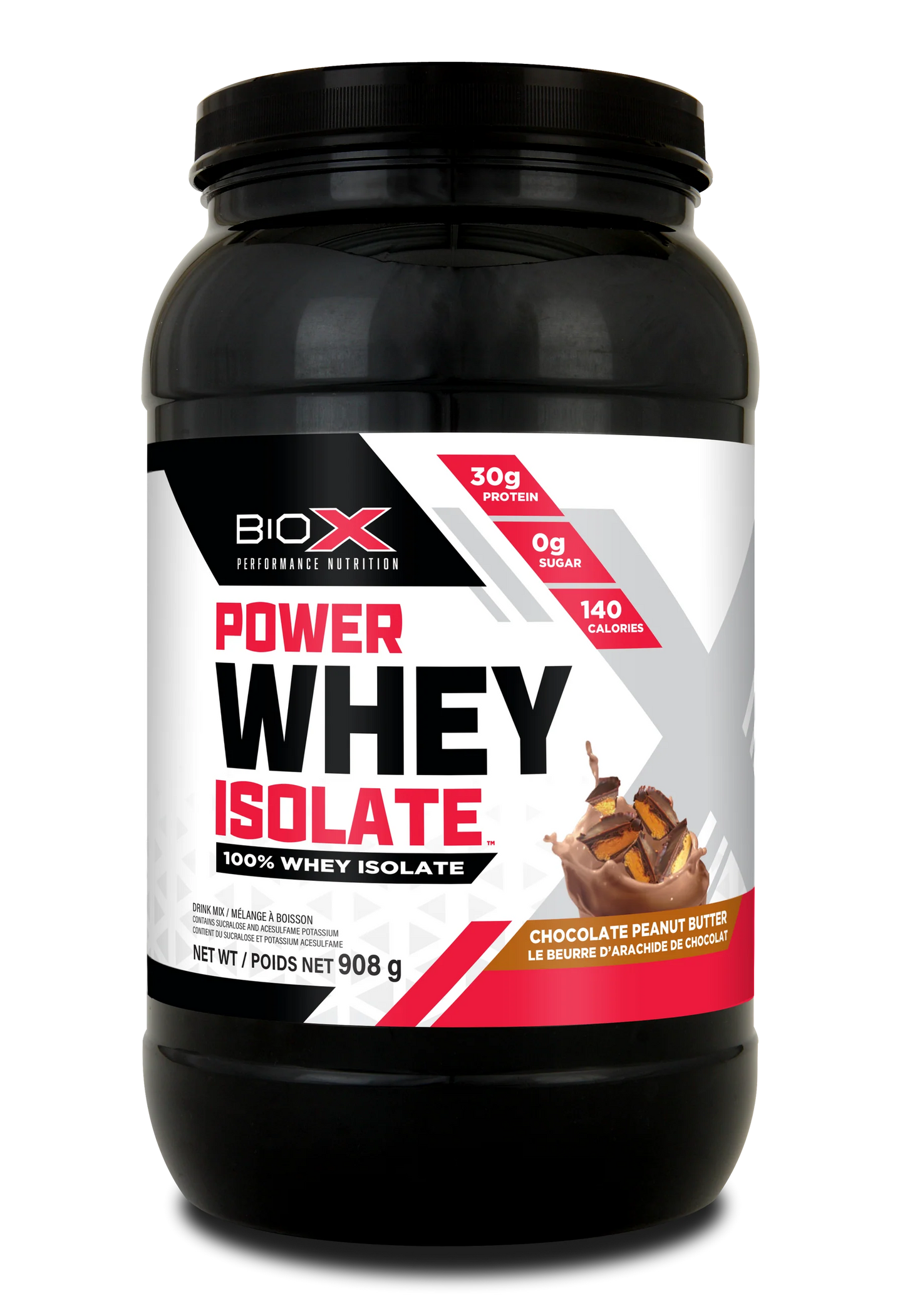 BioX - Power Whey Isolate - 2lbs - 7 saveurs
