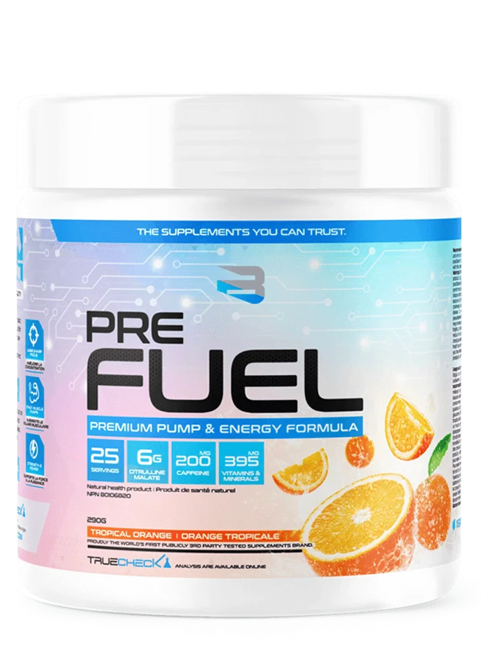 Believe - Pre Fuel - 290g - 7 saveurs