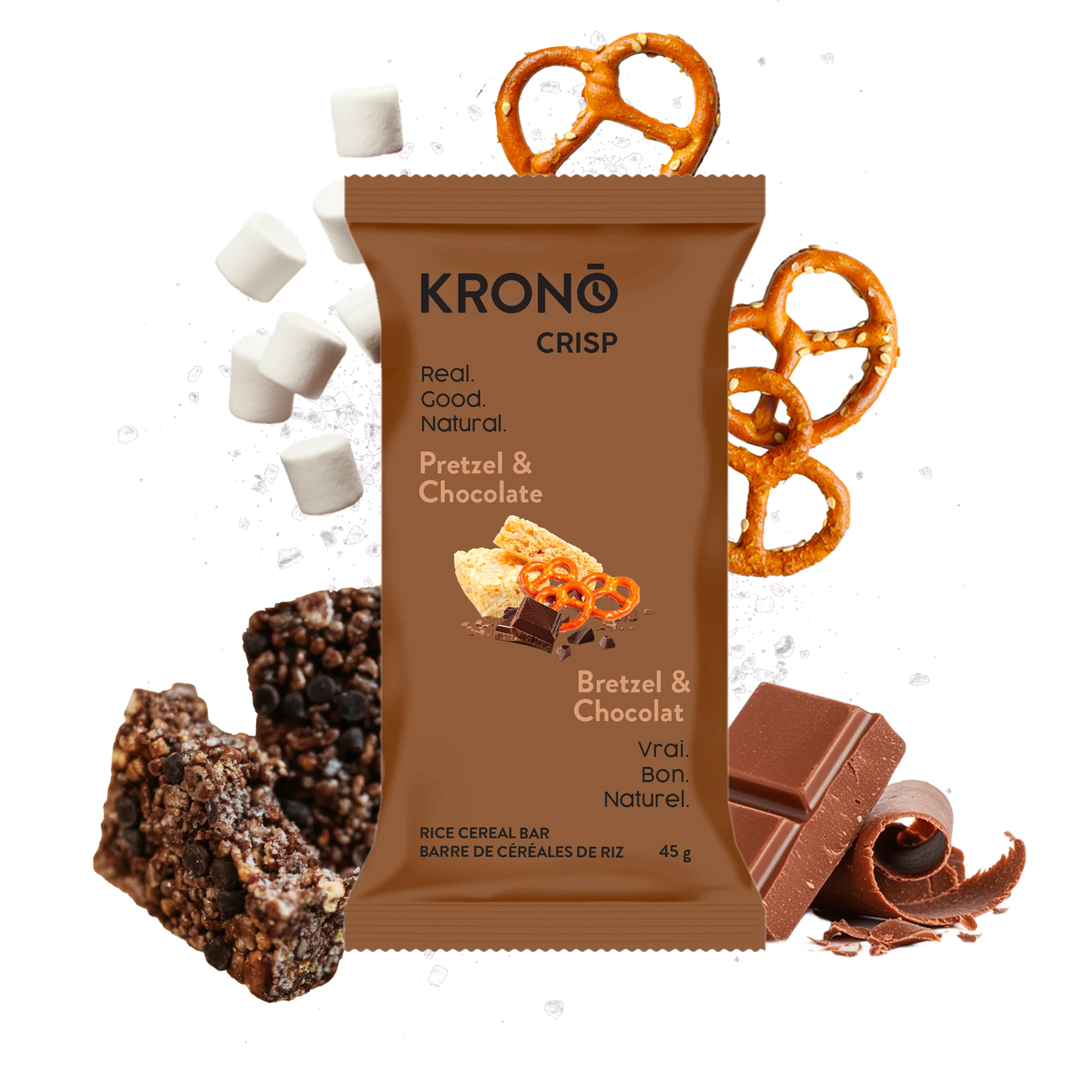 Krono - Carrés de riz énergétiques