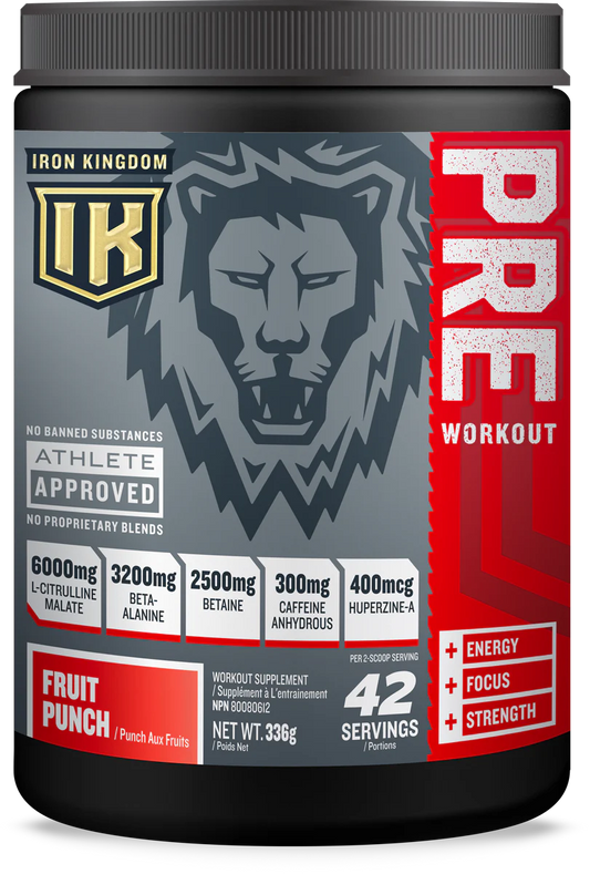 Iron Kingdom - Pre Workout - 6 saveurs