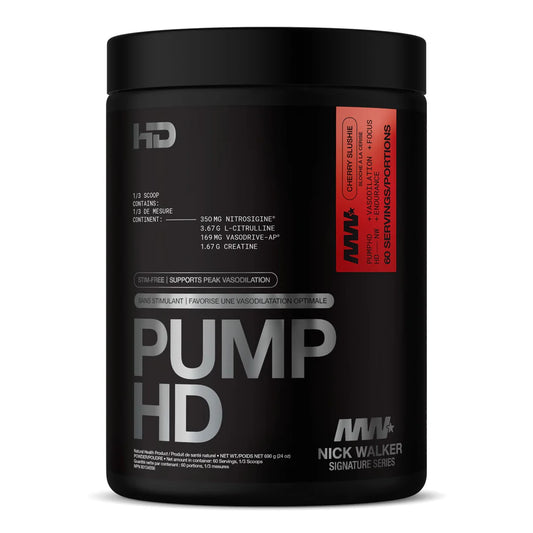 Pump HD Nick Walker Series (No Stimulant) - 690g