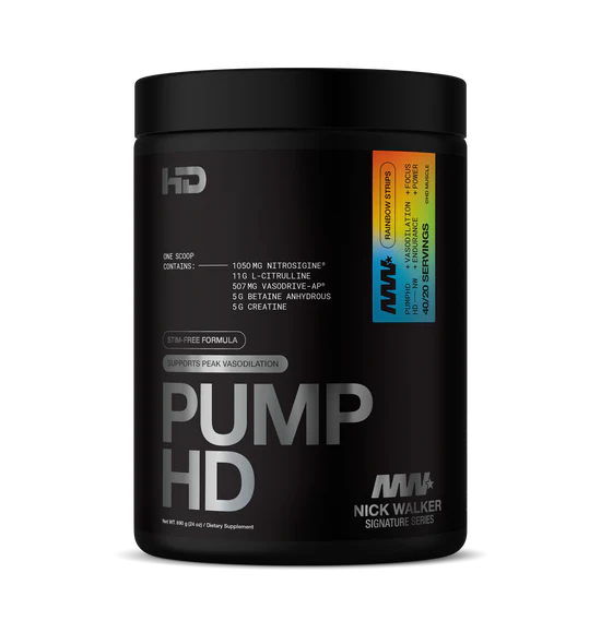 Pump HD Nick Walker Series (No Stimulant) - 690g