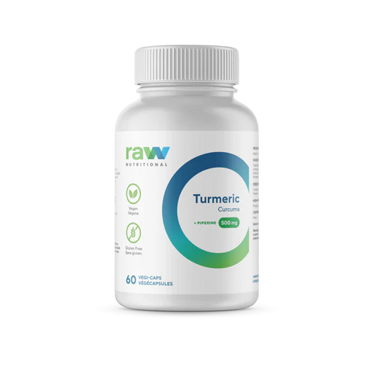 RAW NUTRITION - Tumeric Curcuma 60 capsules