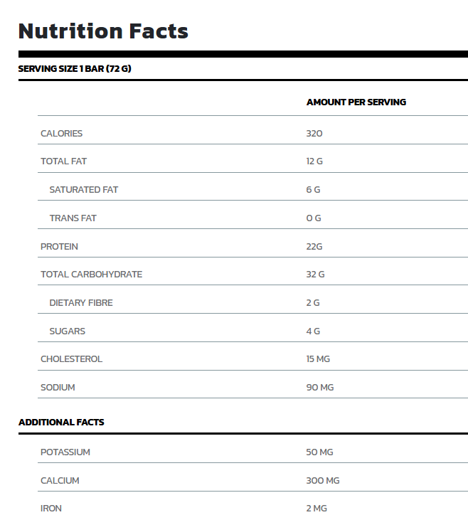 BioX Protein Blast Barre Protéinée