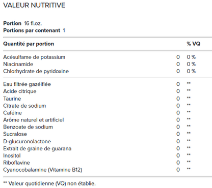 Beaver Buzz - Boisson Énergisante RTD