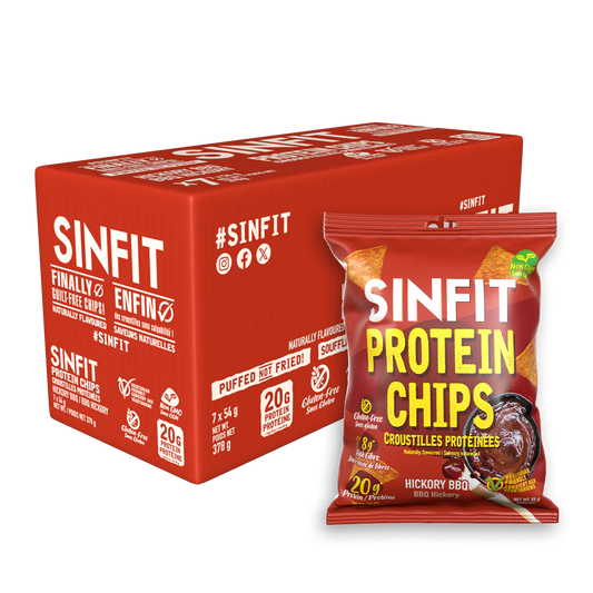 Sinfit - Protein chips - 48g - 3 saveurs