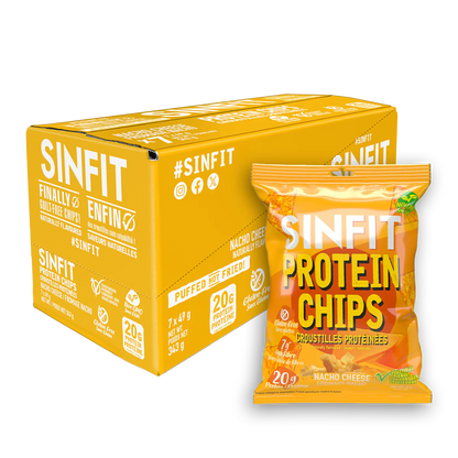 Sinfit - Protein chips - 48g - 3 saveurs