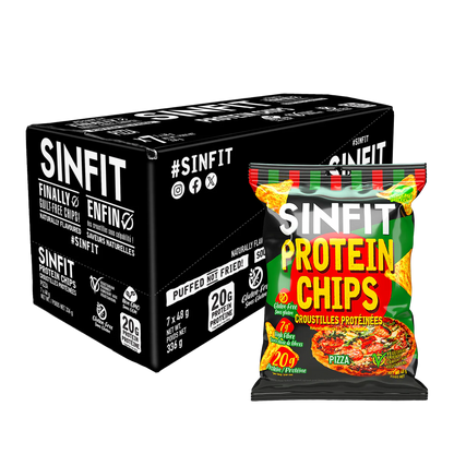 Sinfit - Protein chips - 48g - 3 saveurs
