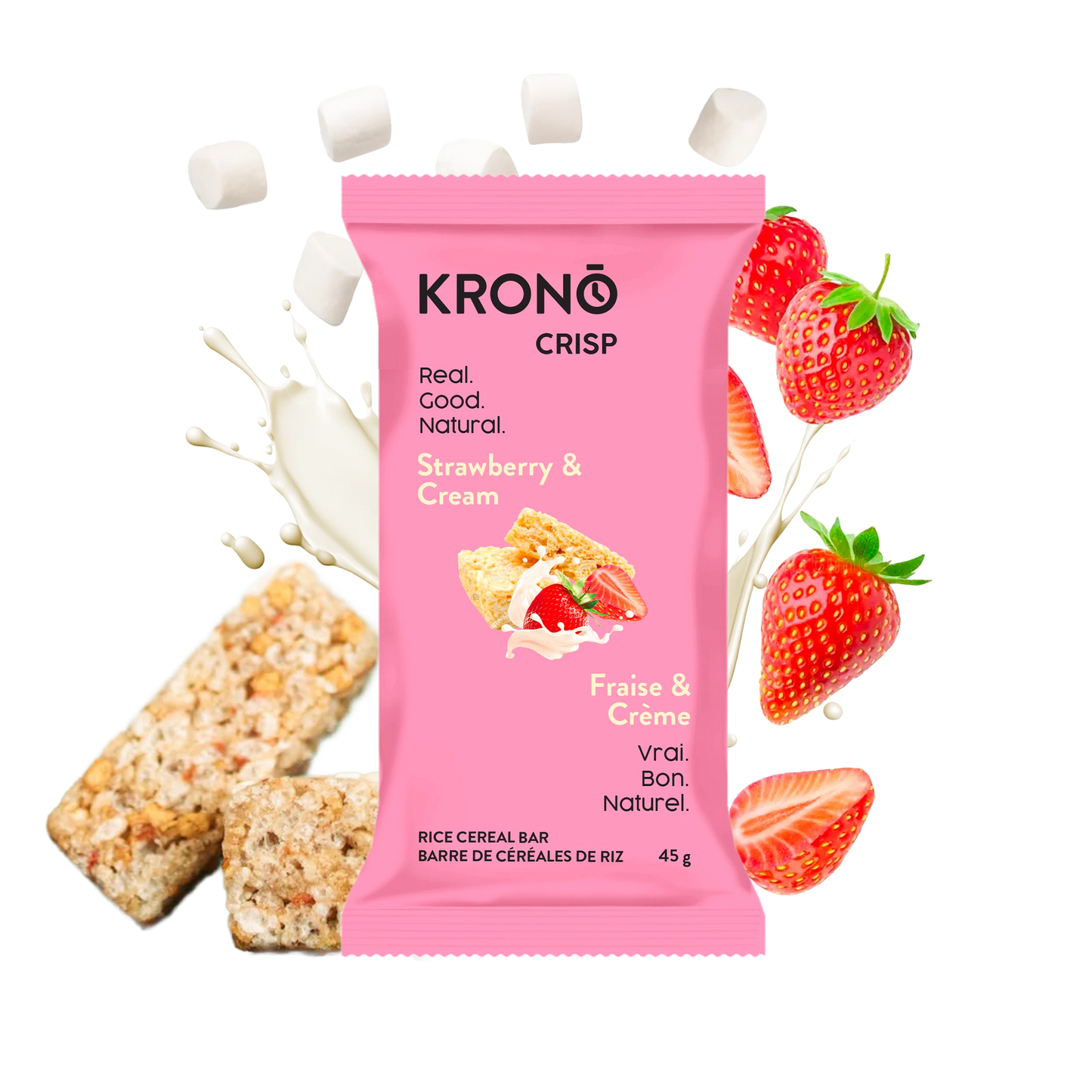 Krono - Carrés de riz énergétiques